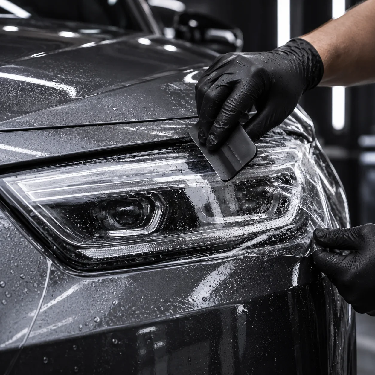 Headlight installation
